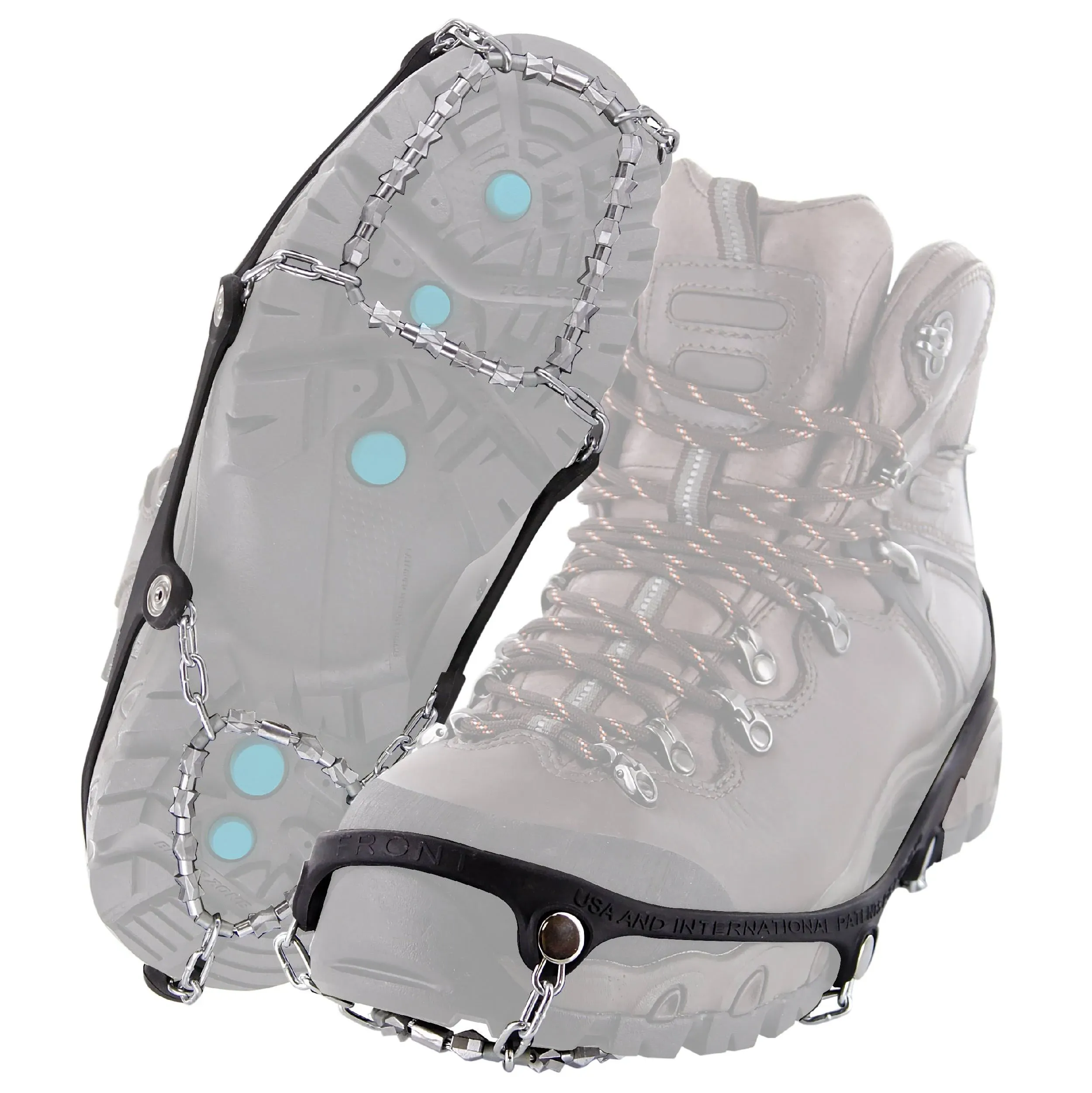 Yaktrax Men's Diamond Grip Ice Cleats