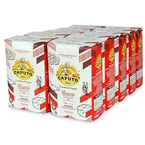 Antimo Caputo Chefs Flour, Italian Double Zero 00, Soft Wheat for Pizza Dough, Bread, & Pasta, 2.2 Pound (Pack of 10)