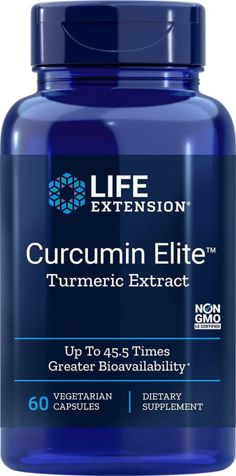 Curcumin Elite Turmeric Extract Life Extension 30