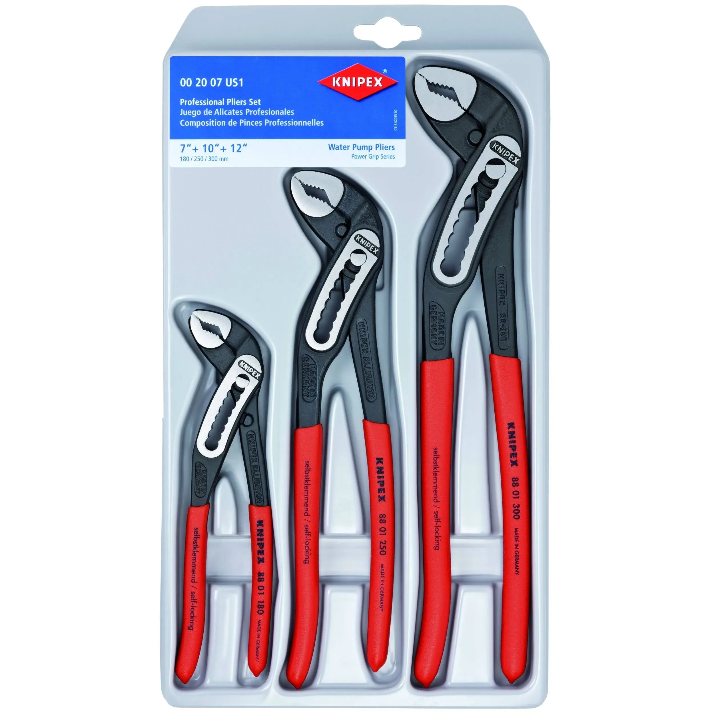 Knipex Alligator Pliers Set