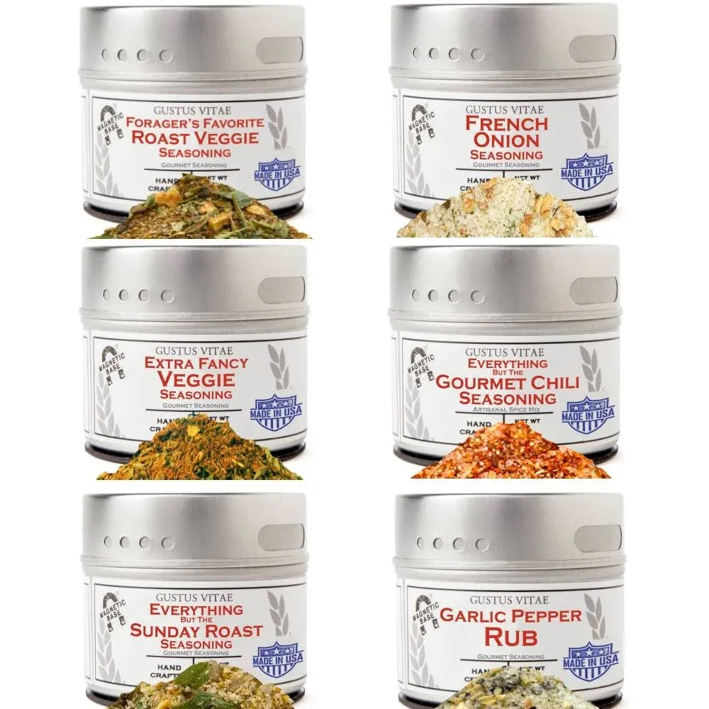 Slow Cooker Seasonings | Authentic Small Batch Seasoning Mixes | 6 Gourmet All ...