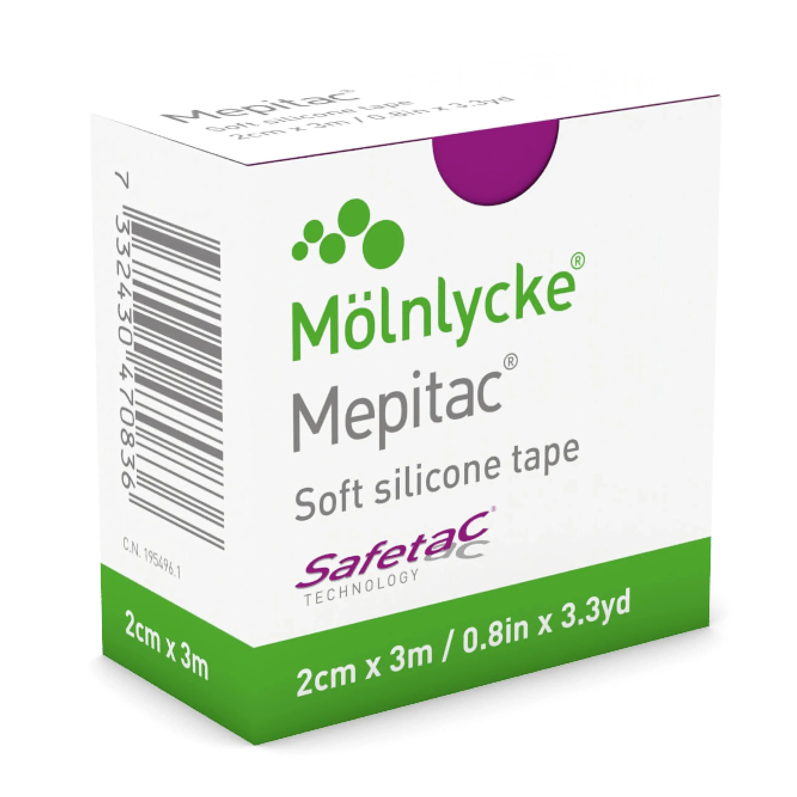 Mepitac 298300 Soft Silicone Tape, 3/4" x 118"