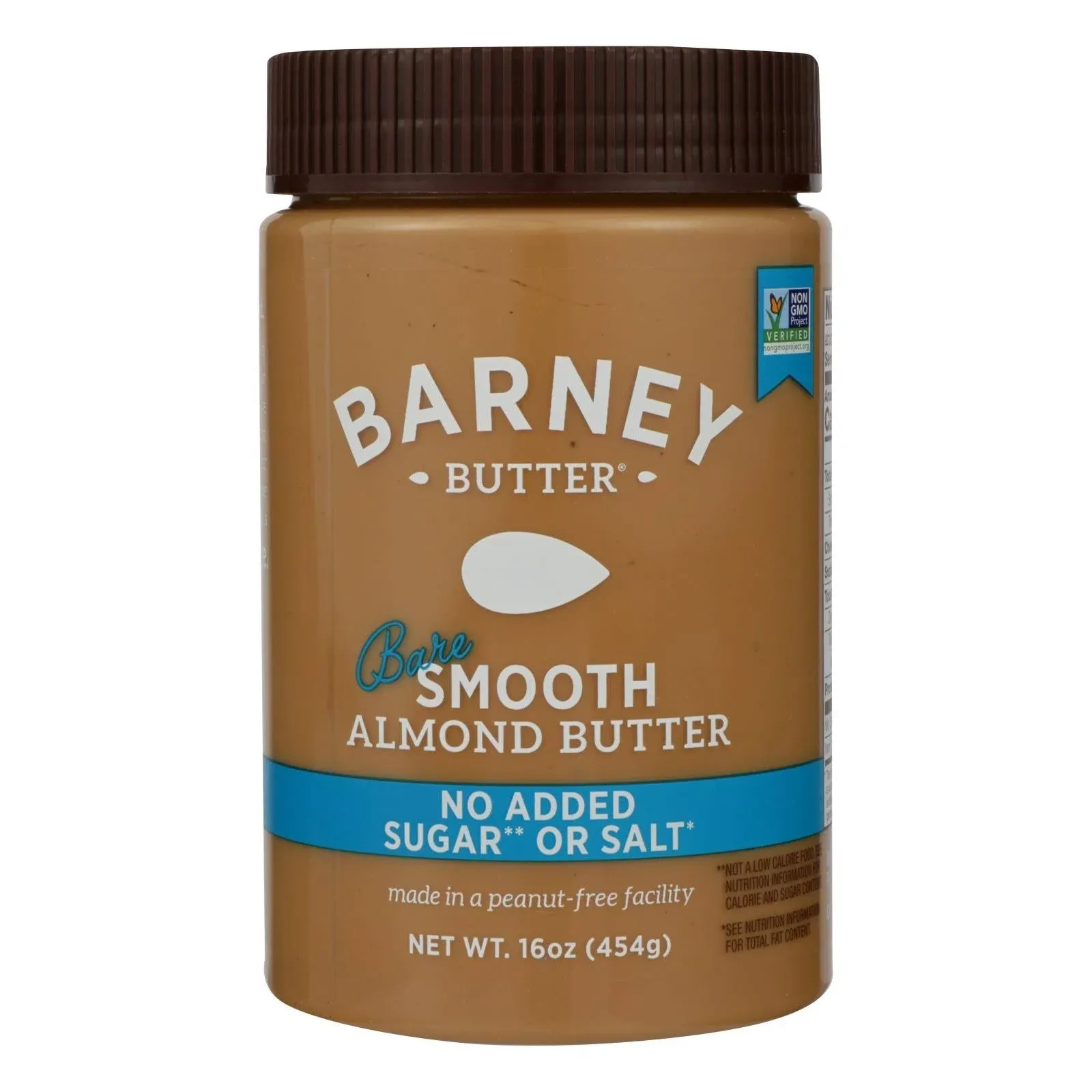 Barney Almond Butter, Bare Smooth - 10 oz