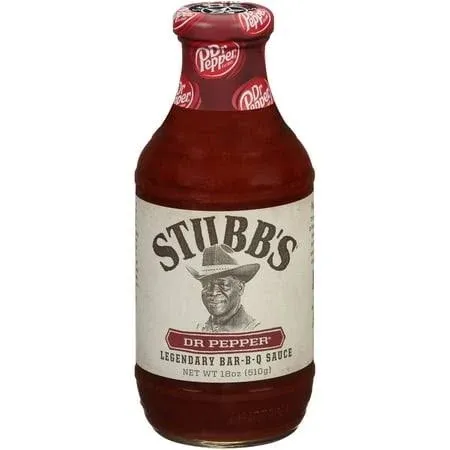 Stubbs Sauce Bbq Dr Pepper