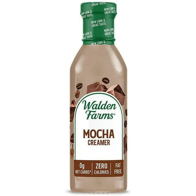 Walden Farms Flavored Coffee Creamer, Mocha, 12 Ounce