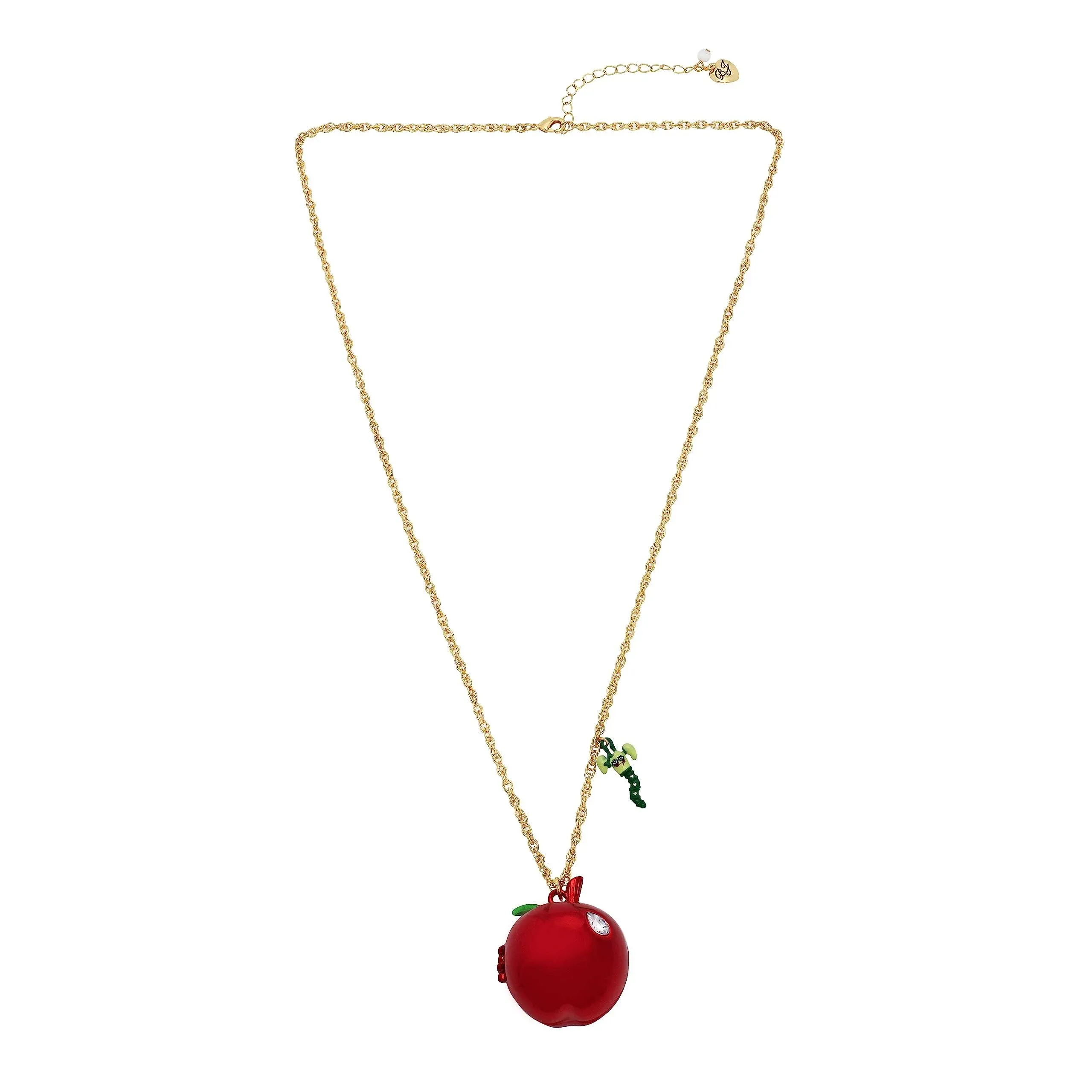 Red Apple Pendant Necklace