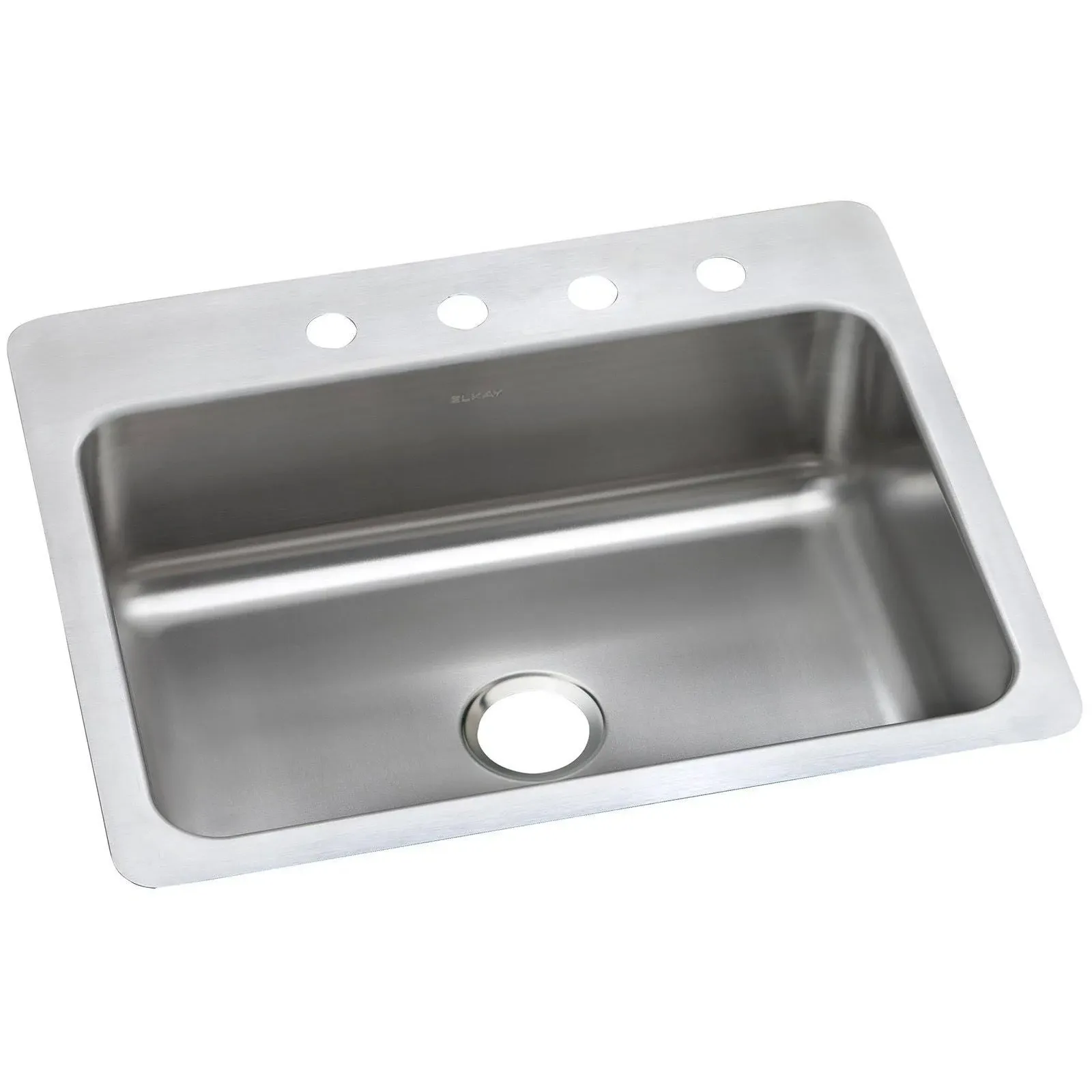 Elkay Dsesr12722mr2 Dayton Single Bowl Dual Mount Stainless Steel Sink