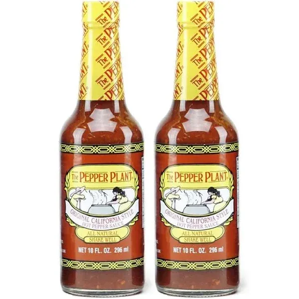 The Pepper Plant Hot Sauce, Original, 10 Oz Pack of 2