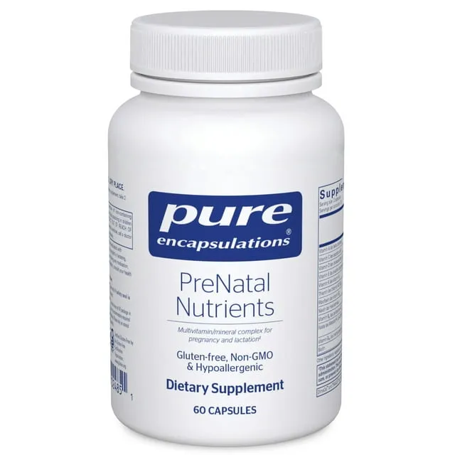 Pure Encapsulations - Prenatal Nutrients - 60 Capsules