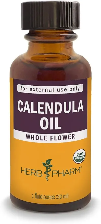 Calendula Oil 1 Oz By Herb Pharm