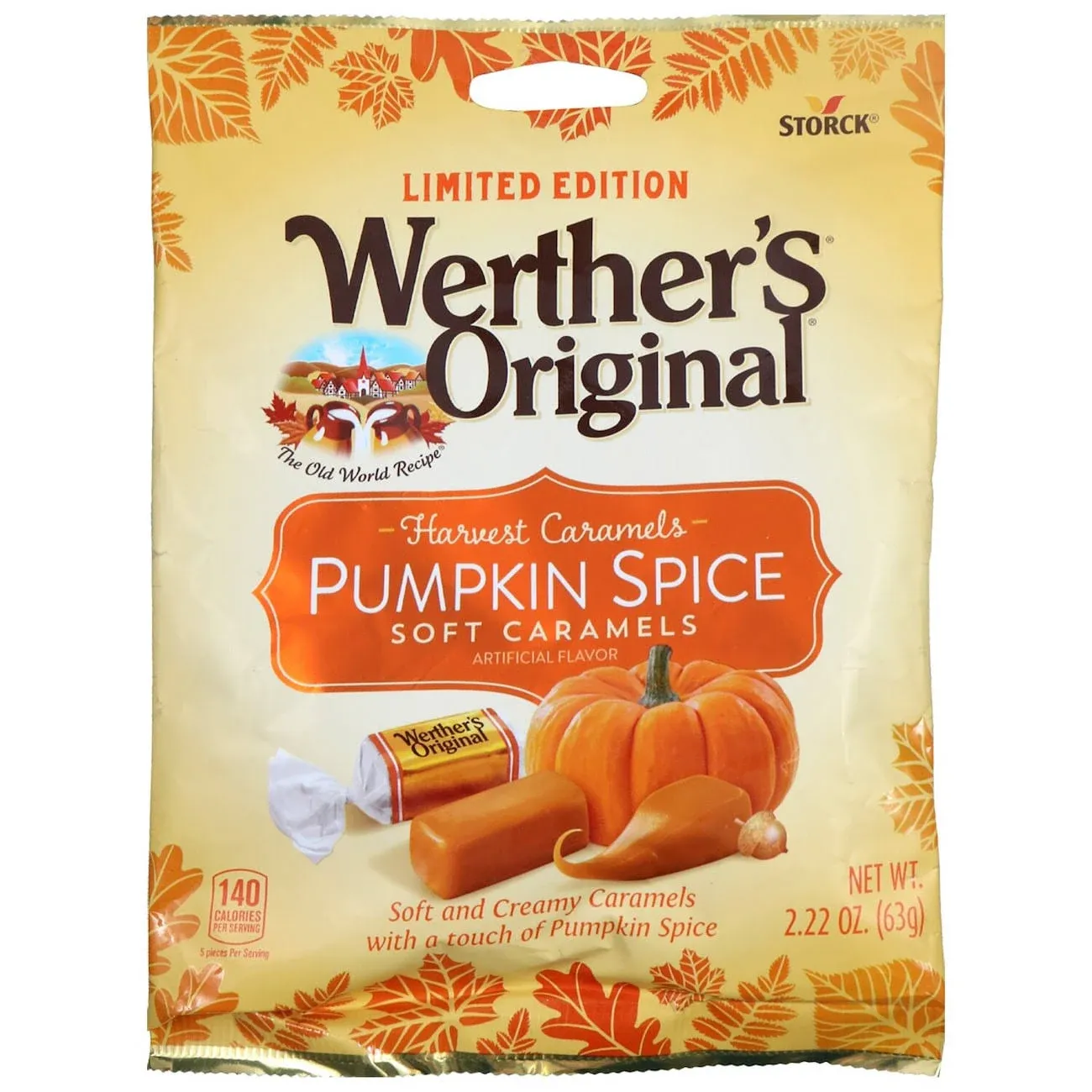 Werther's Original Pumpkin Spice Soft Caramels