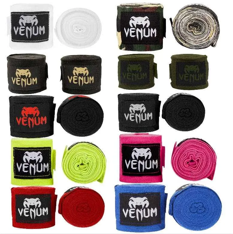 Venum Kontact Boxing Handwraps - 4M - Black/Gold