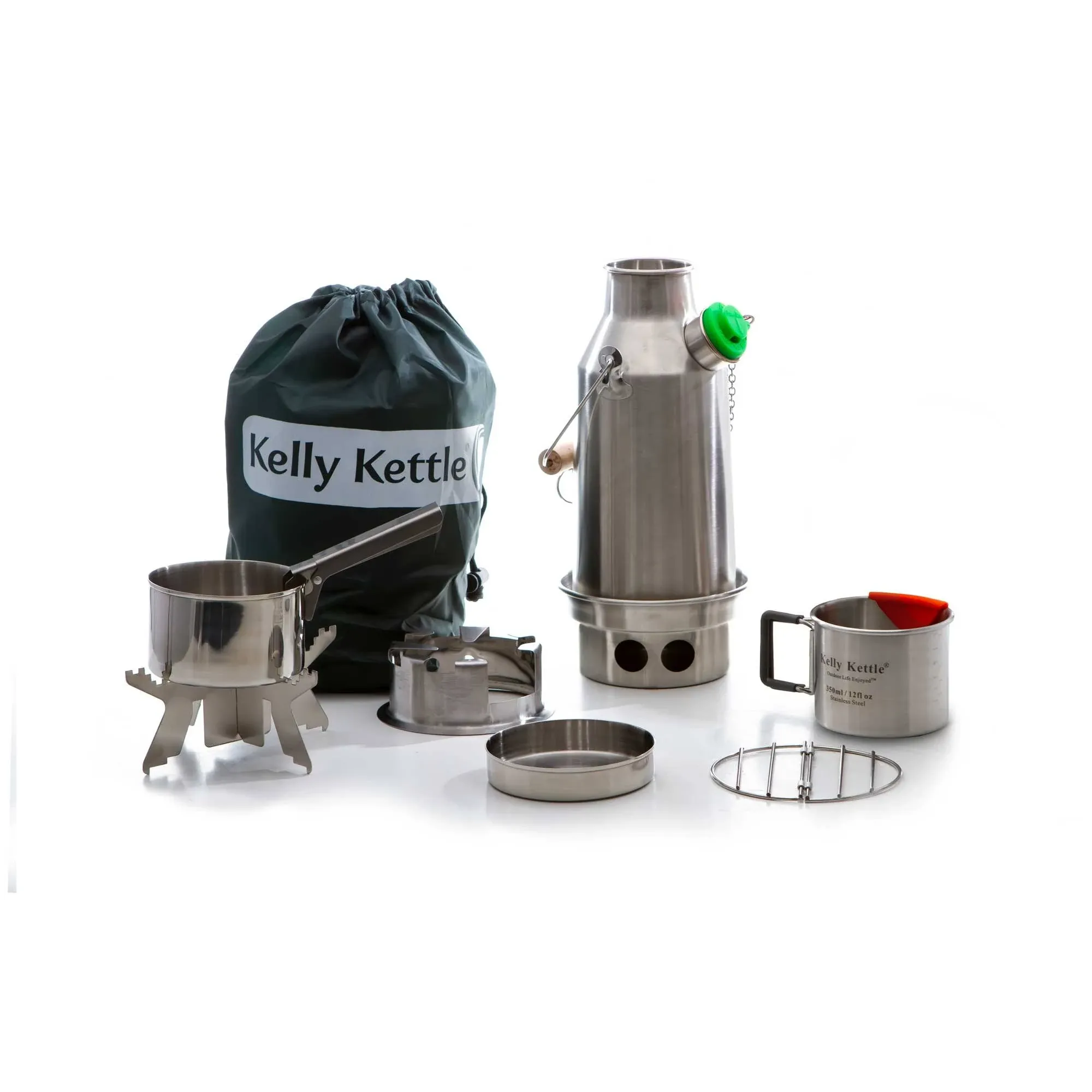 Kelly Kettle Trekker Kit (Stainless Steel)