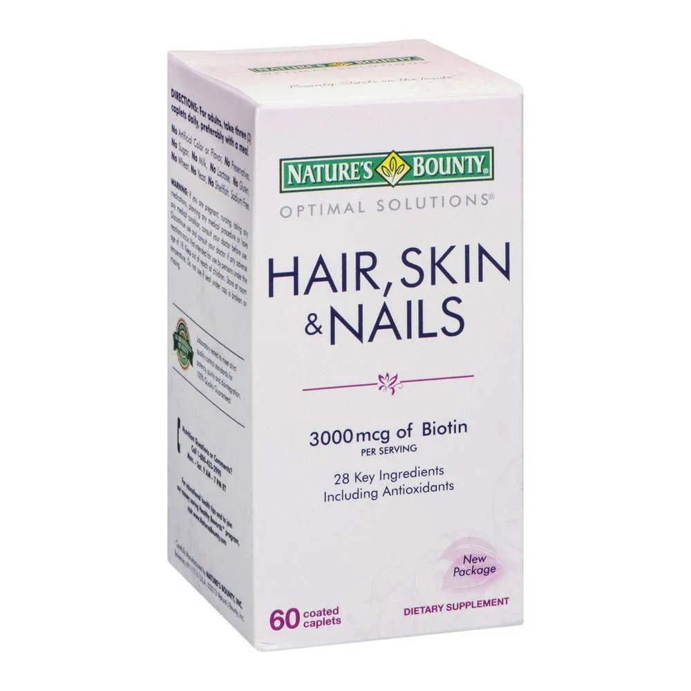 Nature's Bounty Optimal Solutions Hair Skin & Nails (1.6 oz)