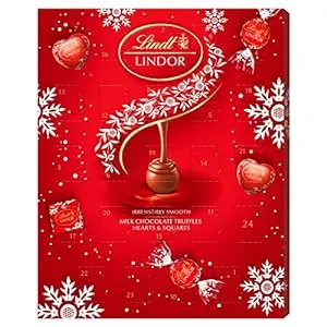 Lindt Lindor Milk Chocolate Advent Calendar, 289g