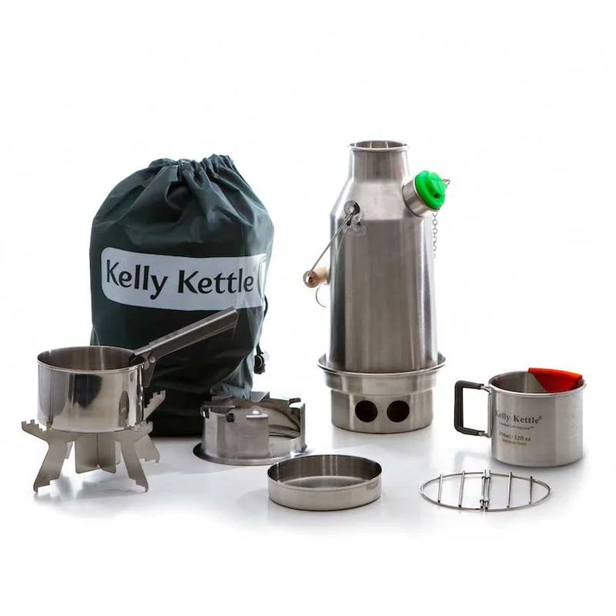 Kelly Kettle Trekker Kit (Stainless Steel)