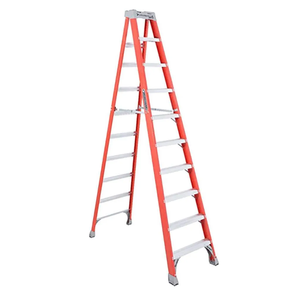 Louisville 10' Step Ladder iA 300lbs Fiberglass FS1510