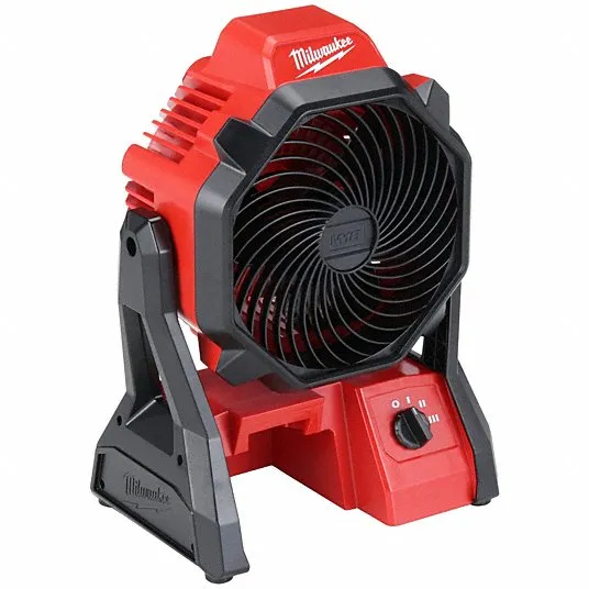 milwaukee m18 18-volt lithium-ion cordless jobsite fan tool only