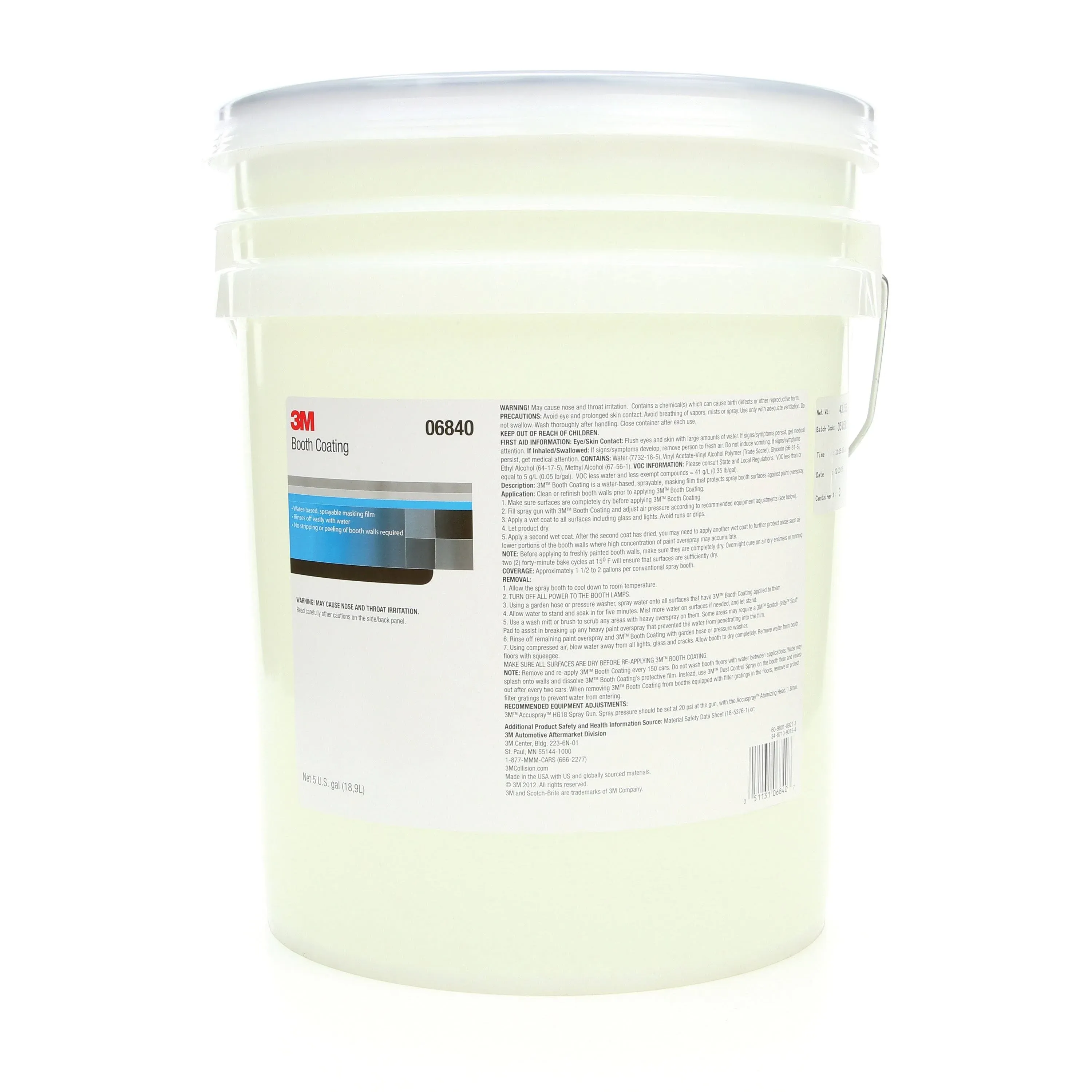 Booth Coating 5Gal Pail