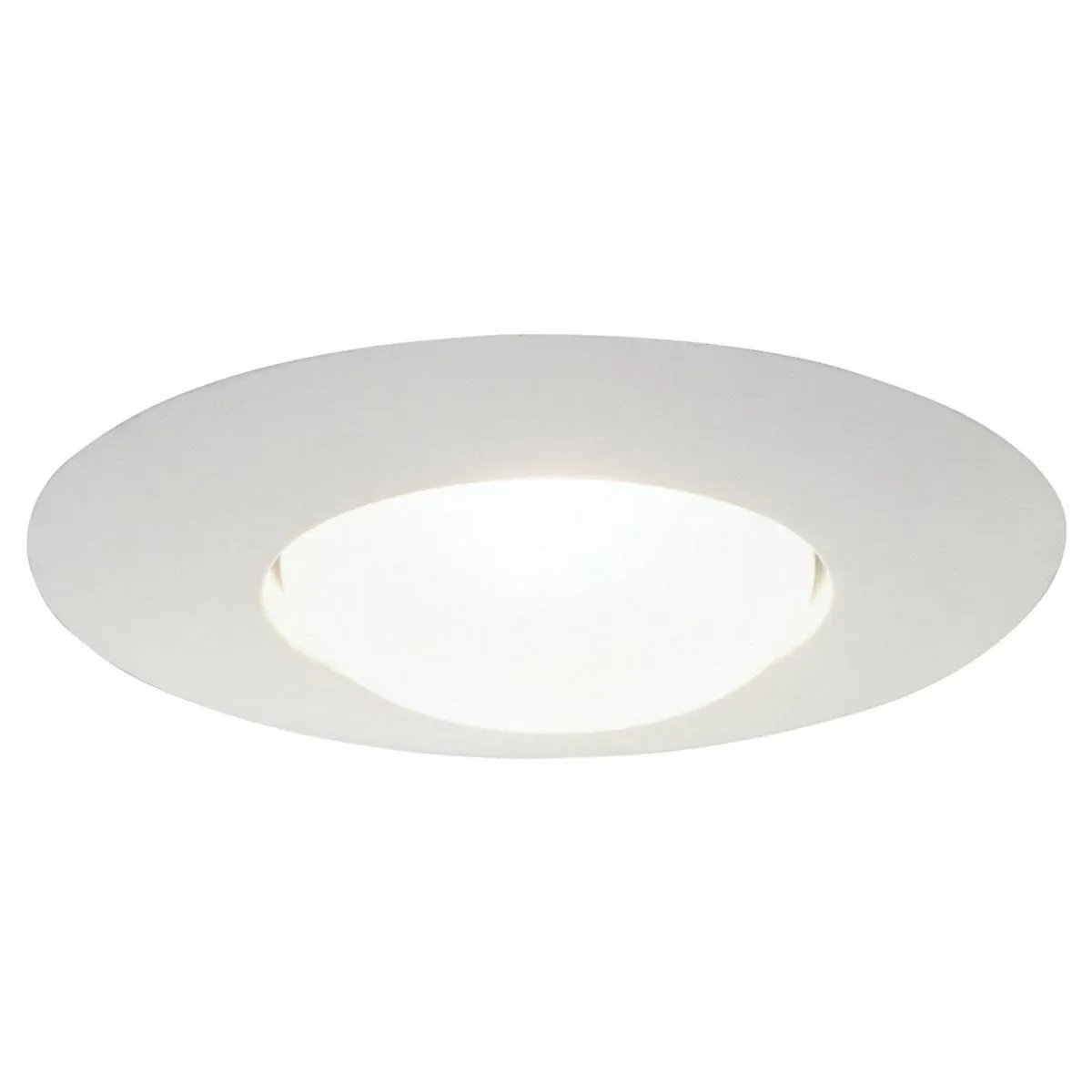 HALO 6-in White Open Recessed Light Trim