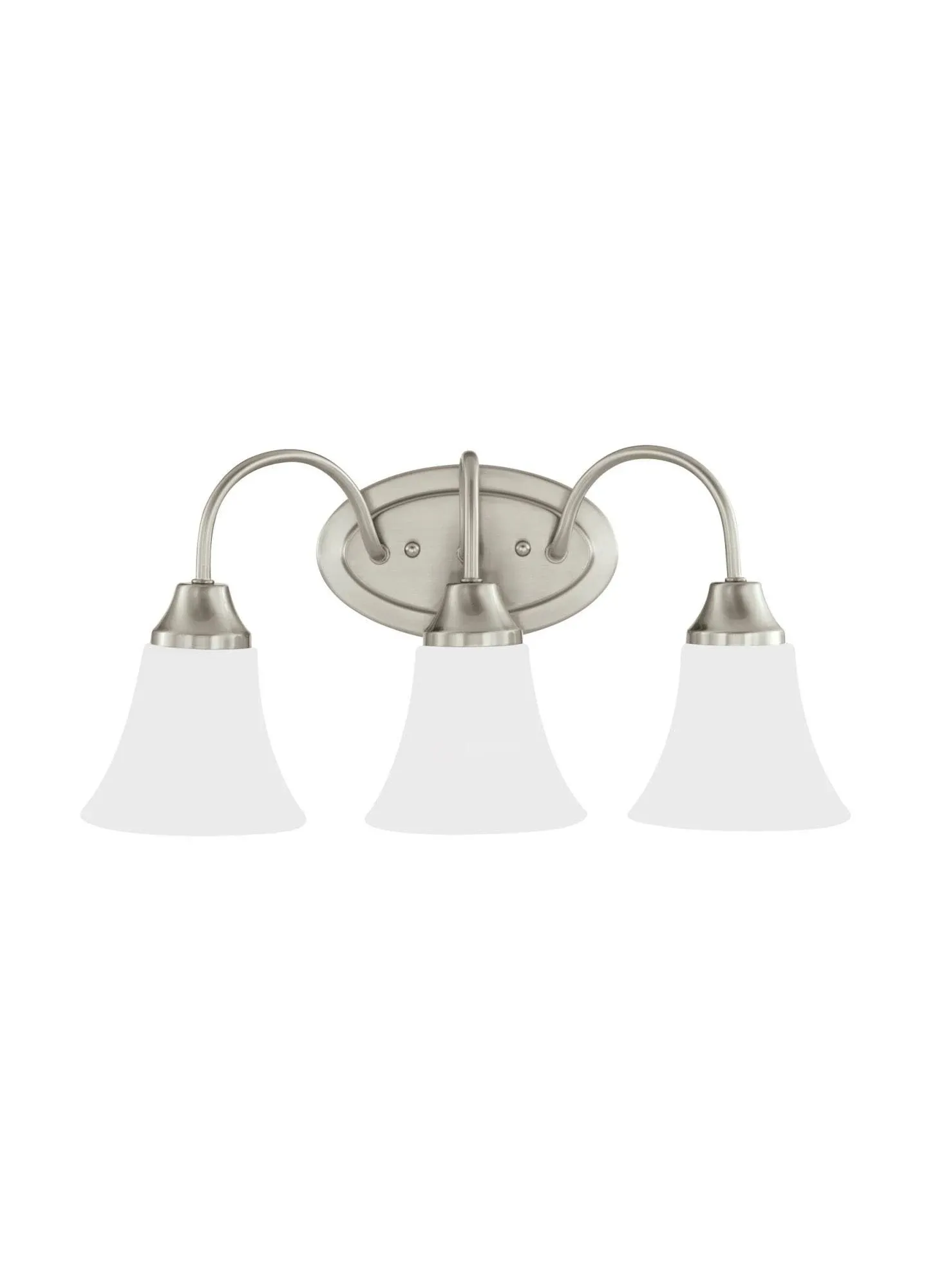 Sea Gull Lighting Holman 3-Light Wall Bath Sconce