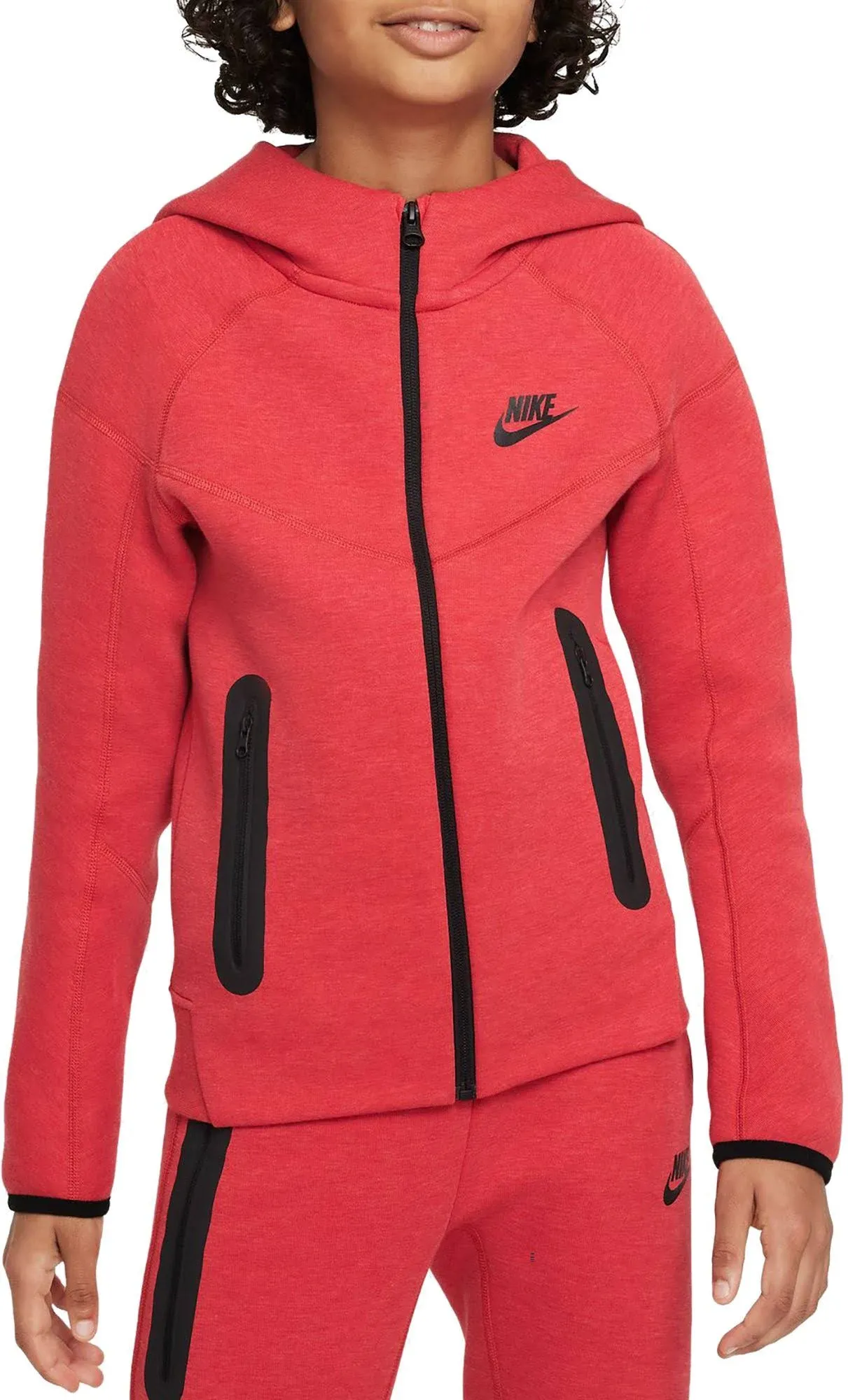 Nike Boys' Tech Fleece Full-Zip Hoodie