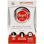 dryel At-Home Dry Cleaner Starter Kit, Gentle Laundry Care for Special Fabrics and Dry-Clean-Only Clothes, 6 Loads