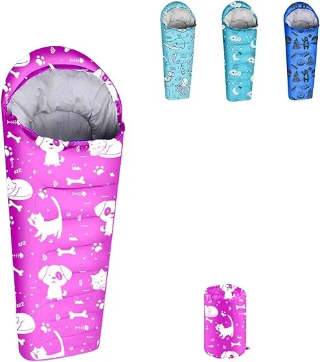 ANJ Outdoors Youth and Kids Sleeping Bag