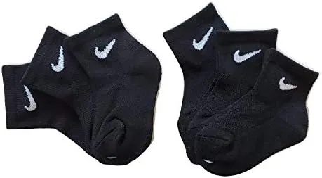 Nike Little Boy Cushioned Quarter Socks 6 Pack