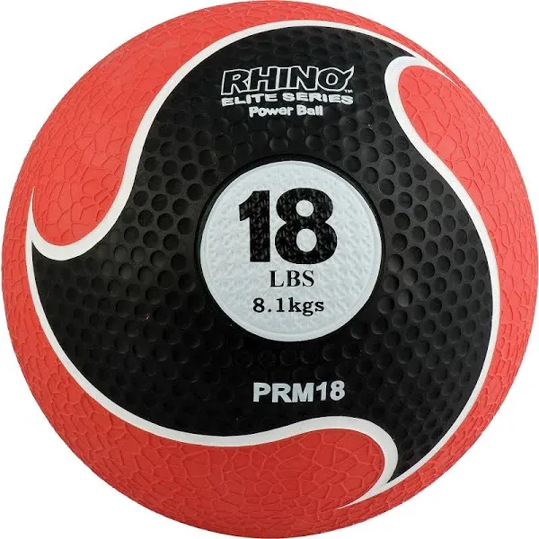 18lb Rhino Elite Medicine Ball - Champion Sports