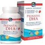 Nordic Naturals Prenatal DHA 830mg Strawberry - 90 Softgels