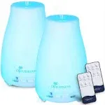 Essential Oil Aromatherapy Diffusers Remote Control Humidifiers, Bpa-Free 200ML