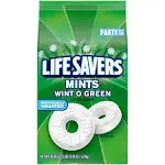 Life Savers Wint-O-Green Breath Mint Bulk Hard Candy, Party size, 44.93 oz Bag (Pack of 2)