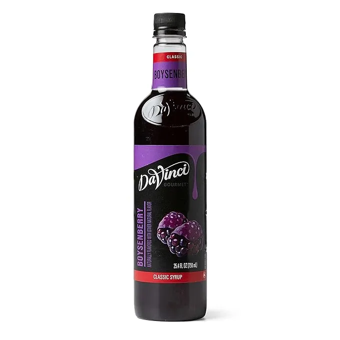 DaVinci Gourmet Boysenberry Syrup, 25.4 Fluid Ounces (Pack of 1)