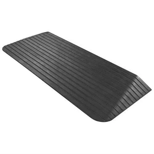 Silver Spring 1" Solid Rubber Power Wheelchair Threshold Ramp