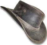 Oztrala Hat Leather Australian Oiled Outback Aussie Western Cowboy Men Women Bushman HL31