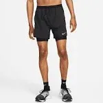 Nike Stride Dri-Fit 5" Hybrid Running Shorts Black