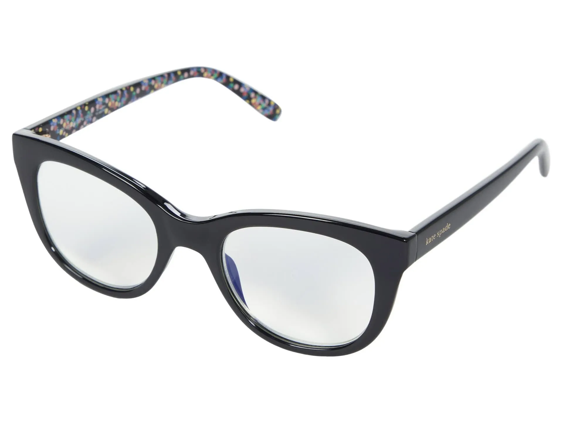 Kate Spade New York Women's Odessa Blue Light Readers Oval Reading Glasses