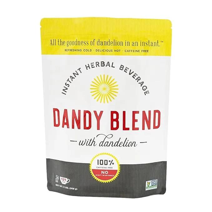 Dandy Blend
           Non-GMO Instant Herbal Beverage with Dandelion -- 2 lbs
        
        
        
        
        
          
          SKU #: 618825150178
          
            Shipping Weight:
              2.0856 lb
            
          
 