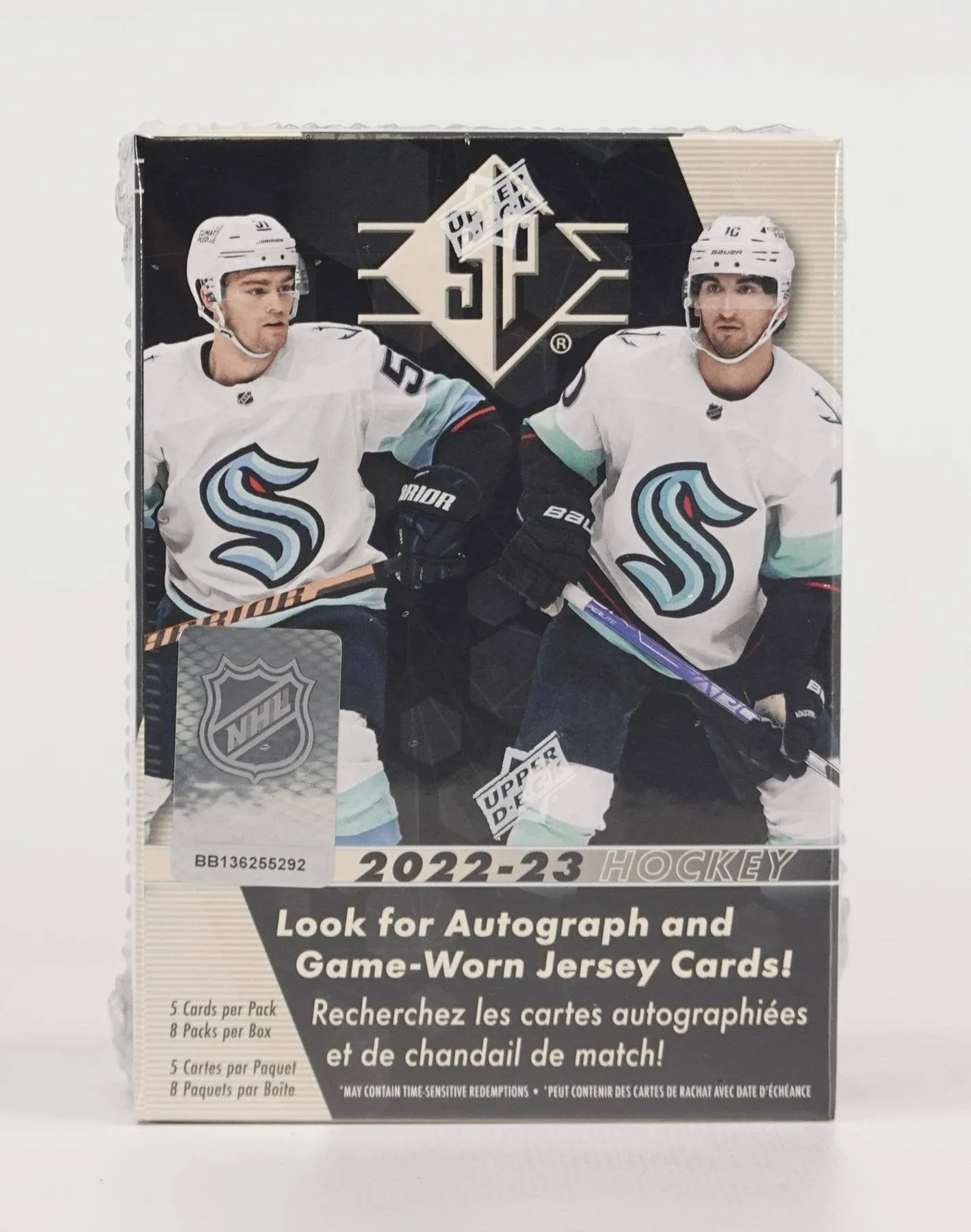 UPPER DECK NHL Hockey SP Trading Cards 2022-23 Buster Box NEW Factory Sealed