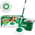 BEST DEAL Libman Tornado Spin Mop System - Green, 2 Mop Heads Included