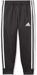 Boys Youth Medium Adidas Black 3 Stripe Core Tricot Joggers Track Pants