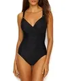 Miraclesuit Razzle Dazzle Siren One Piece Swimsuit, Azul / 10