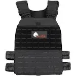 Wolf Tactical Adjustable Weighted Vest - WODs Strength and Endurance Training Fitness Workouts Running