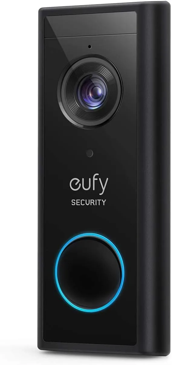 eufy Security, Wireless Video Doorbell S220 Add-on with 2K Resolution Video, Easy Self-Installation, Enhanced Home Security, Cost-Effective, Compatible with HomeBase 1, 2, 3, E