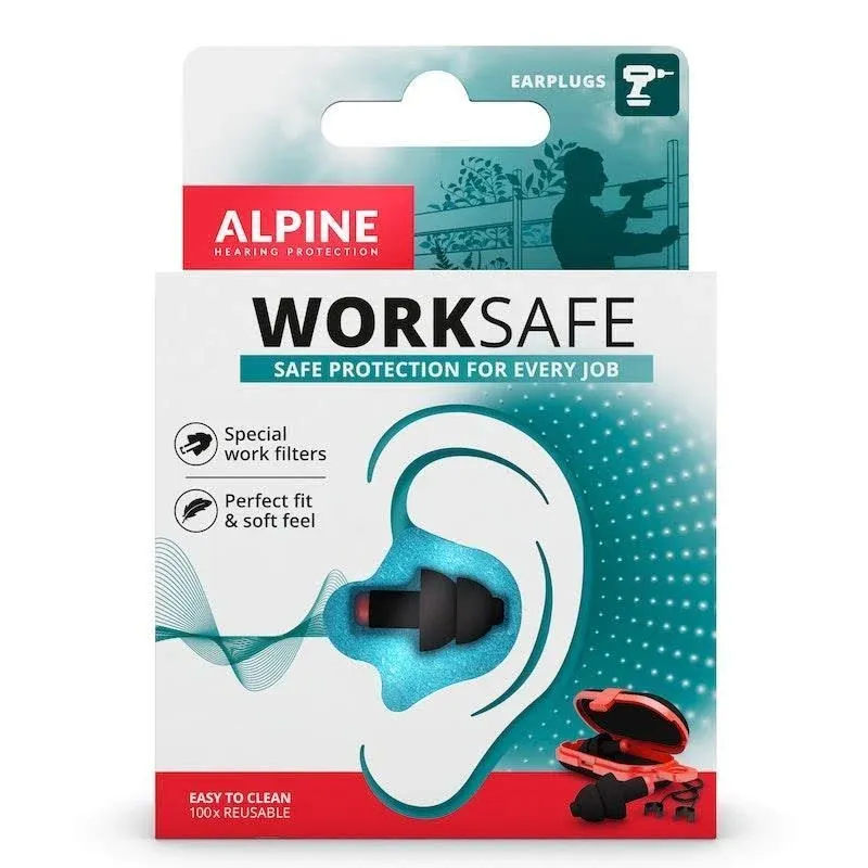 Buy Alpine Worksafe Earplugs Online Australia | Earjobs