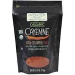 Frontier Natural Products Organic Cayenne Ground 6.14 oz Bag