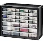 Iris USA 44 Drawer Parts and Hardware Cabinet Black