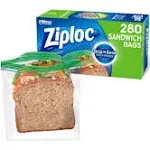 Ziploc Sandwich Bags - 280 count