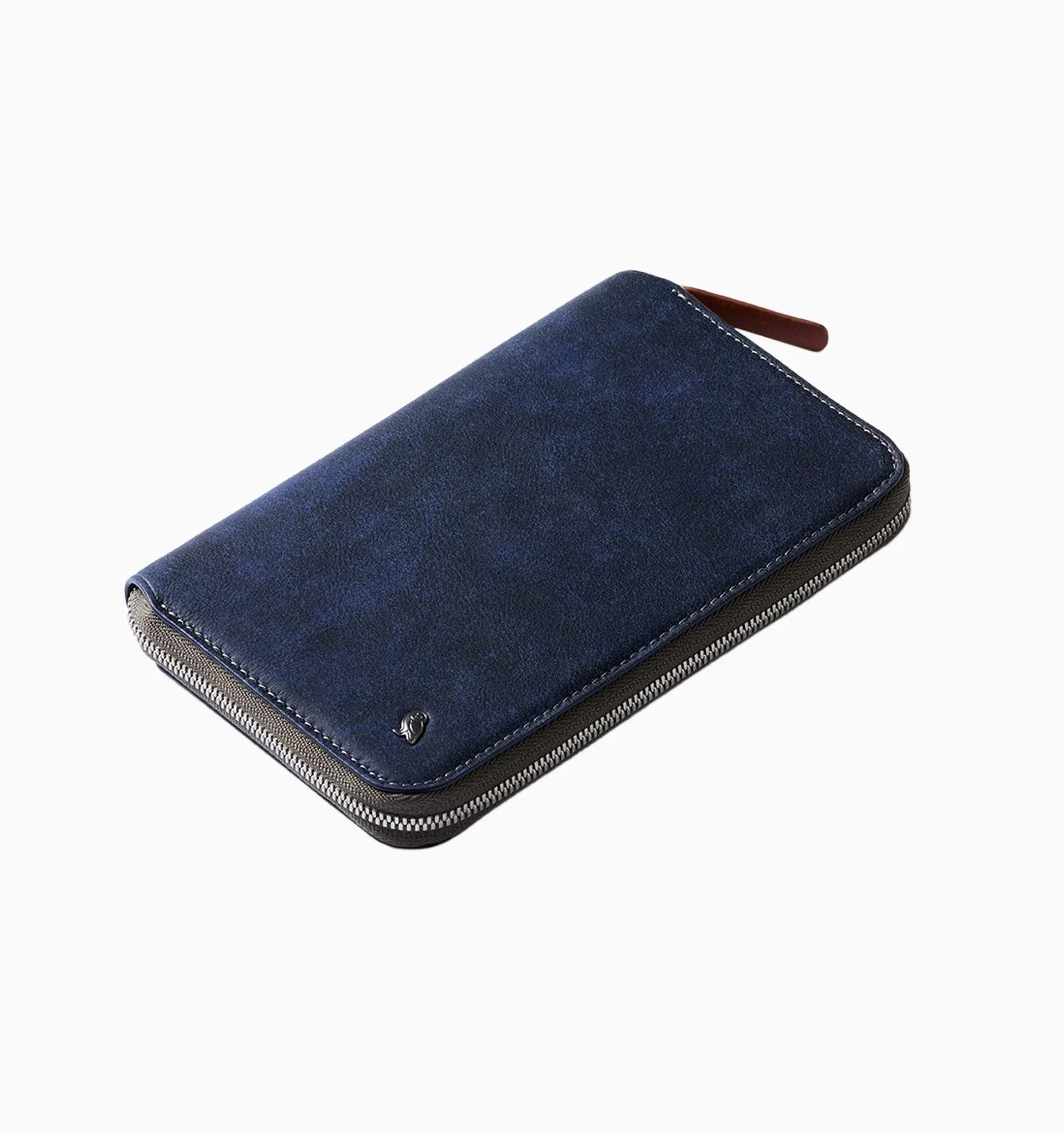 Bellroy Travel Folio | Zip Leather Passport Holder for Travel | Ocean